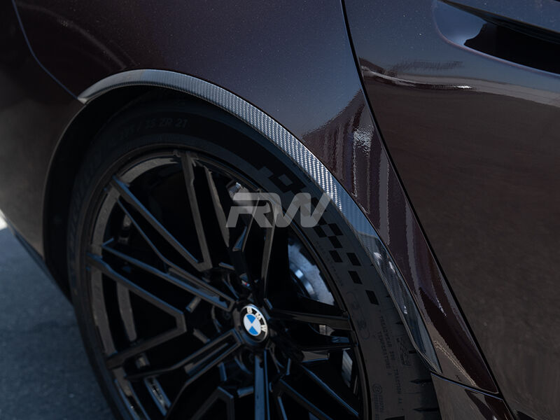 BMW G90 G99 M5 Carbon Fiber Wheel Arch Trims