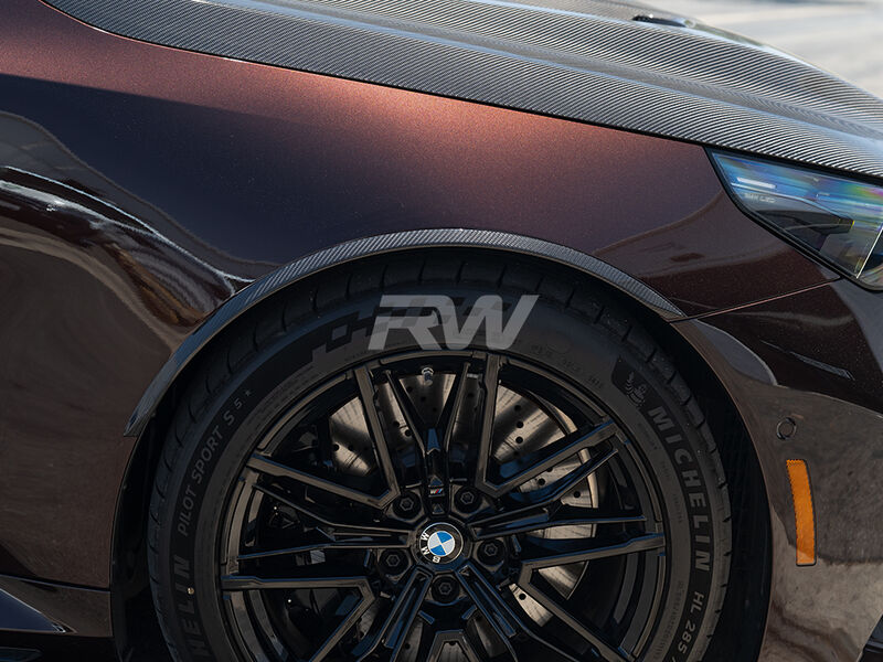 BMW G90 G99 M5 Carbon Fiber Wheel Arch Trims
