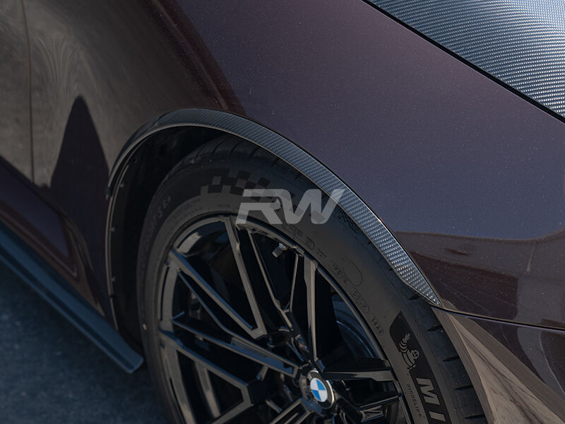 BMW G90 G99 M5 Carbon Fiber Wheel Arch Trims