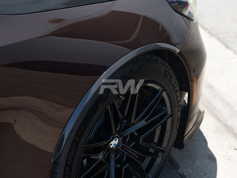 BMW G90 G99 M5 Carbon Fiber Wheel Arch Trims