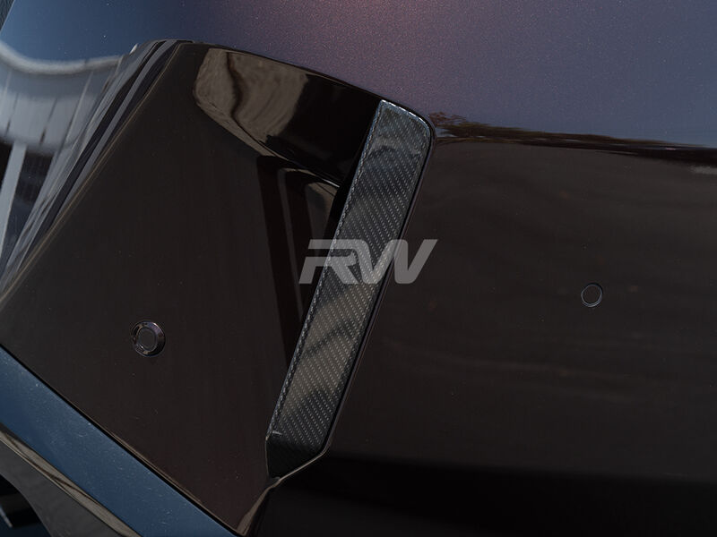 BMW G90 G99 M5 Carbon Fiber Rear Bumper Trim