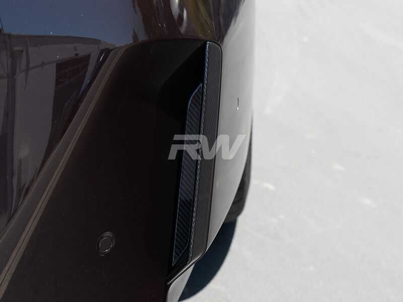 BMW G90 G99 M5 Carbon Fiber Rear Bumper Trim