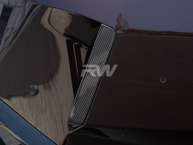 BMW G90 G99 M5 Carbon Fiber Rear Bumper Trim