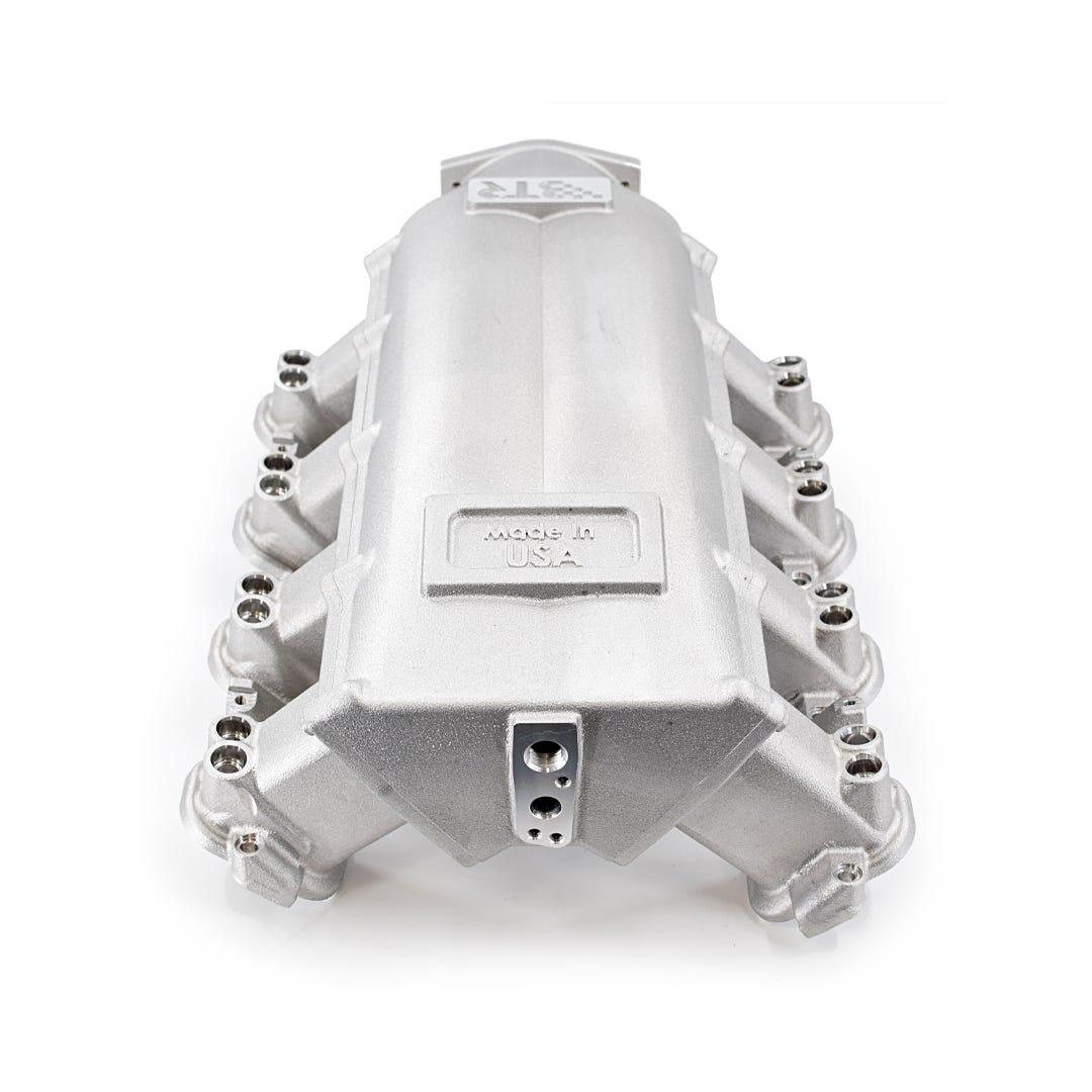 BTR TRINITY INTAKE MANIFOLD - LS7 DUAL INJECTOR - NATURAL - TRA-7-P105-2I Secondary image