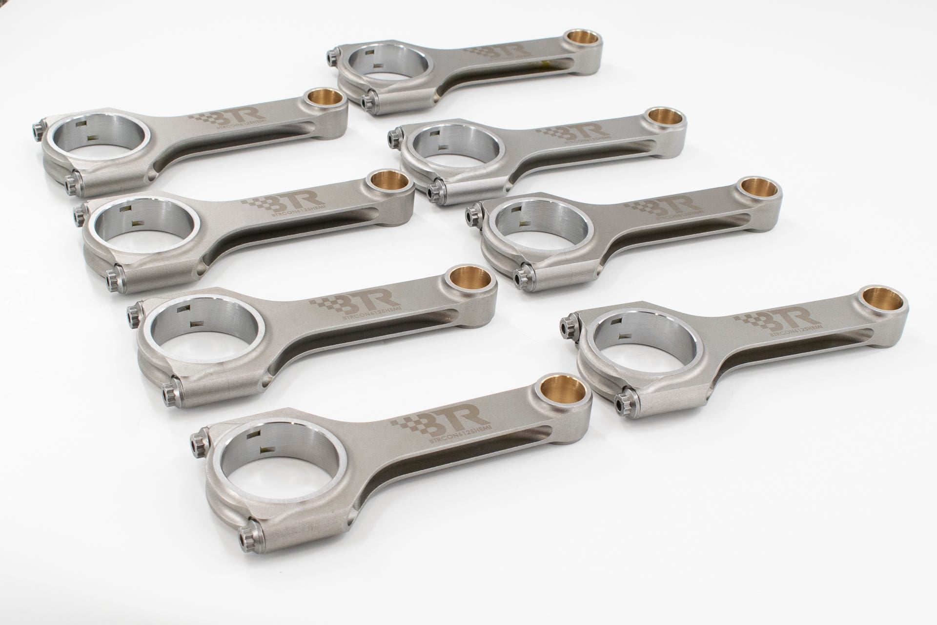 BTR GEN III HEMI CONNECTING RODS - 6.125" LONG - BTRCON6125HEMI-8 Secondary image