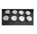 BTR PISTON SET - GEN III/IV LS - 4.030" BORE - 4.000" STROKE - 6.125" ROD - 3CC FLAT TOP - BTRP408125FT3-8