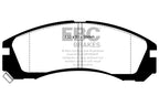 EBC 91-96 Dodge Stealth 3.0 2WD Greenstuff Front Brake Pads (view 3)