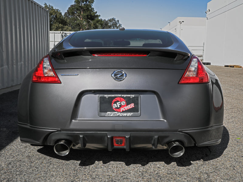 aFe Takeda Cat-Back Exhaust System Nissan 370Z 09-20 V6-3.7L- Polished Tip (view 3)