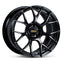 BBS RE-V7 19x9.5 5x112 ET25 Gloss Black Wheel - 82mm PFS/Clip Required