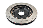 DBA 05-12 Corvette C6 w/Z06 pkg Front Slotted 5000 Series 2 Piece Rotor Assembled w/ Black Hat (view 2)