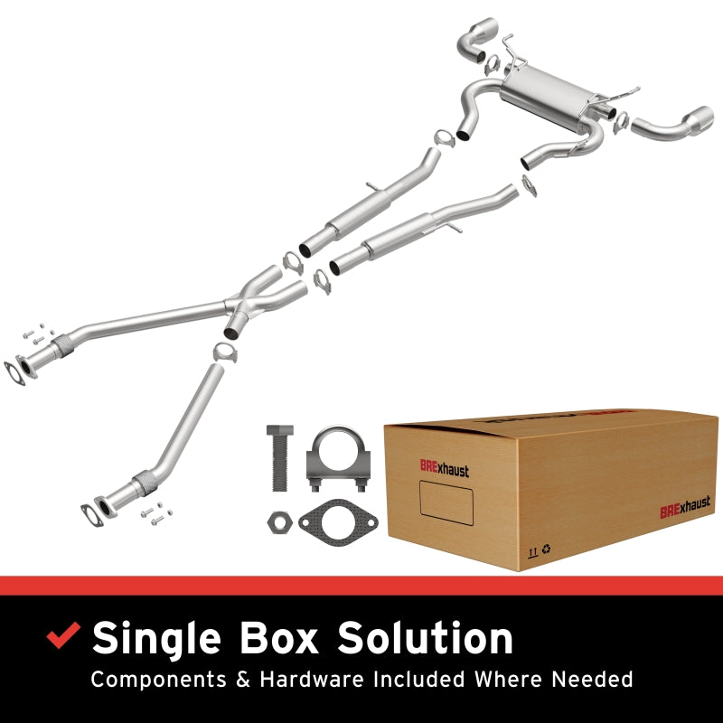 BRExhaust 09-20 Nissan 370Z 3.7L Exhaust Kit Main image