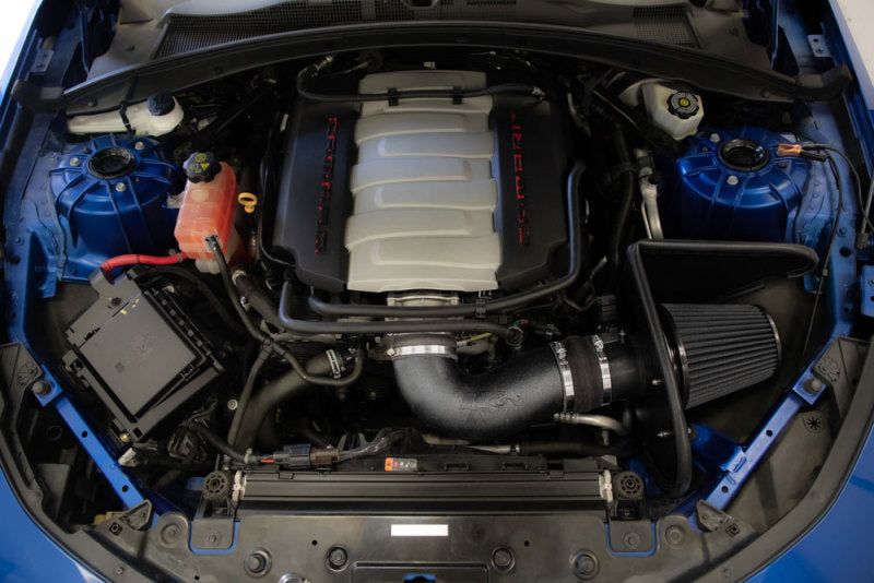 K&N 16-23 Chevrolet Camaro SS 6.2L V8 F/I DRYFLOW Performance Air Intake System (view 4)