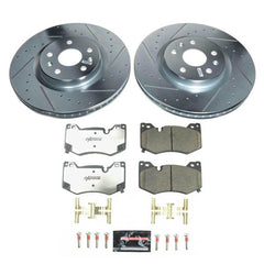 Power Stop 20-21 Chevrolet Corvette Front Z26 Street Brake Kit