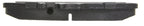 StopTech Performance 97-04 Porsche Boxster / 00-08 Boxster S / 98-08 911 Rear Brake Pads (view 9)