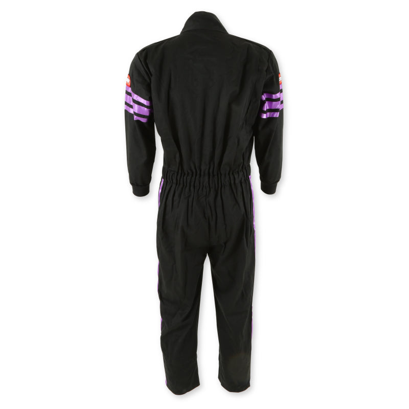 RaceQuip Purple Trim SFI-1 JR. Suit - Kids XSM (view 5)