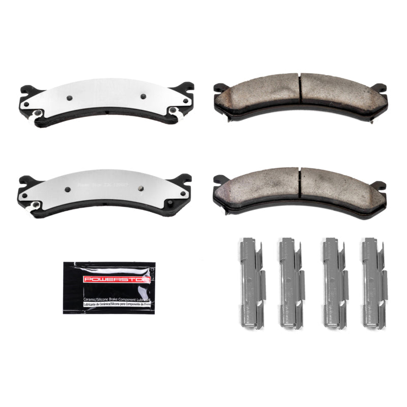 Power Stop 00-05 Cadillac DeVille Front Z36 Truck & Tow Brake Pads w/Hardware Secondary image