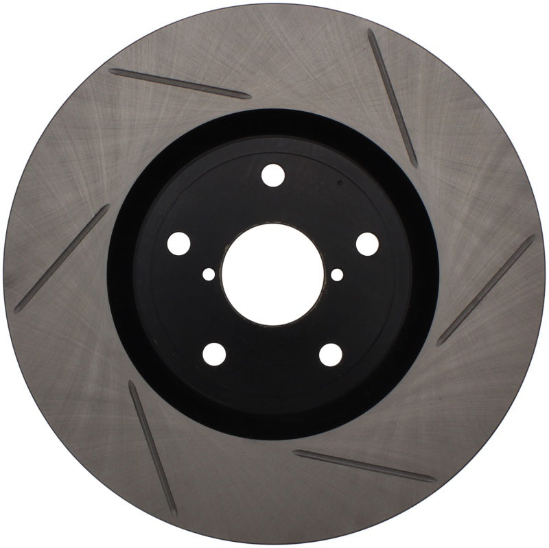 StopTech Power Slot 05-08 STi Front Left Slotted Rotor Main image