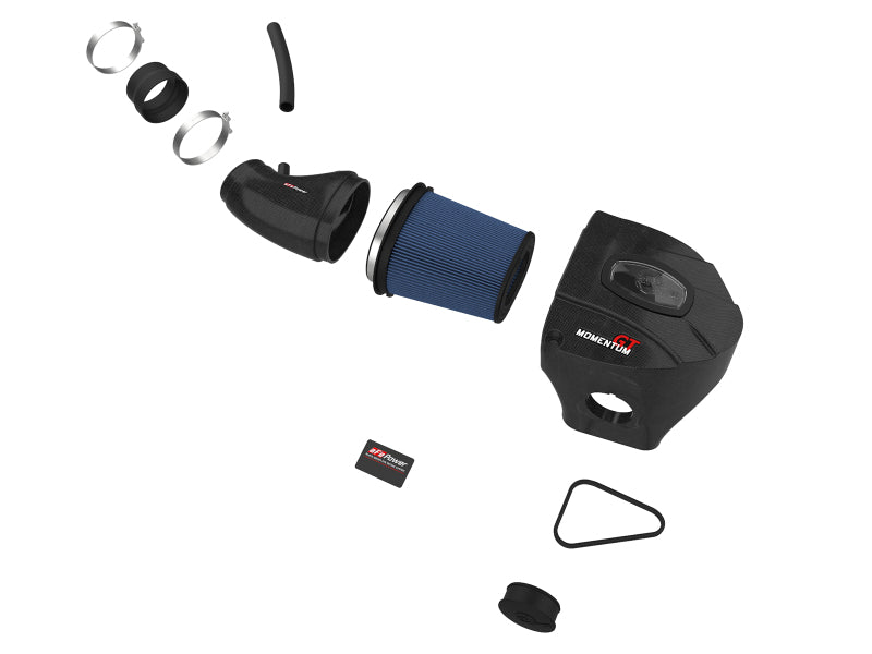 aFe Momentum Black Series Carbon Fiber Pro 5R Air Intake System 11-19 Dodge Charger SRT8 6.4L (view 8)