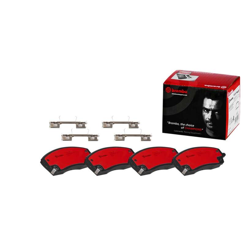 Brembo OE 09-13 Dodge Challenger/21-23 Challenger/Charger PRIME Ceramic Brake Pad - Front Main image