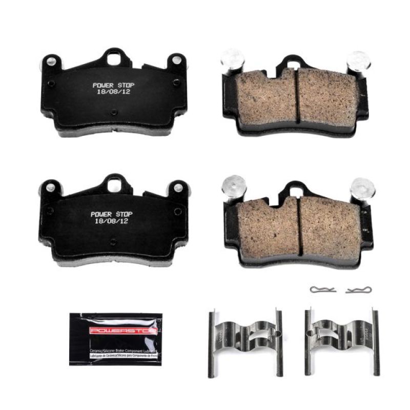Power Stop 07-15 Audi Q7 Rear Z23 Evolution Sport Brake Pads w/Hardware Main image