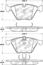 StopTech Performance 07-09 BMW E90/E92/E93 335i Coupe/Sedan Front Brake Pads D918 (view 9)