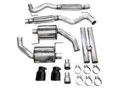 AWE Tuning 2024 Ford Mustang GT Fastback S650 RWD Touring Catback Exhaust w/ Dual Diamond Black Tips