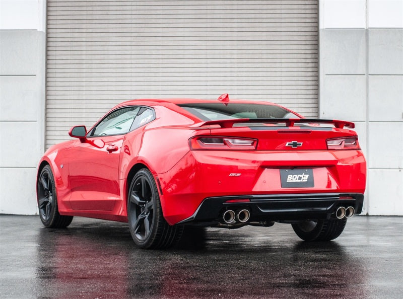 Borla Chevy 16-17 Camaro 6.2L ATAK Catback w/ Dual Tips (NPP) Dual Split Rear Exit (view 3)