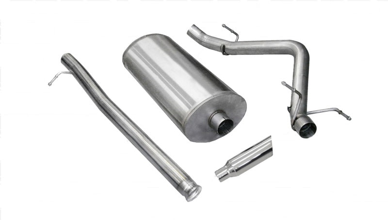 Corsa 2010-2013 Chevrolet Silverado Ext. Cab/Std. Bed 1500 4.8L V8 Polished Sport Cat-Back Exhaust Secondary image