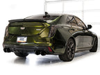 AWE Tuning 2021+ Cadillac CT4-V Blackwing SwitchPath Exhaust - Diamond Black Tips (view 8)