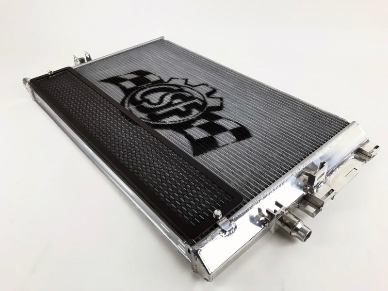 CSF 2015+ Mercedes Benz C63 AMG (W205) Front Mount Heat Exchanger w/Rock Guard (view 4)