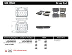 StopTech Performance 08+ Mitsubishi Evolution X Rear Brake Pads (view 8)