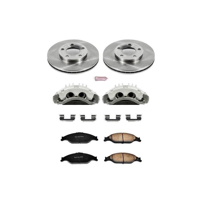 Power Stop 99-04 Ford Mustang Front Autospecialty Brake Kit w/Calipers Main image