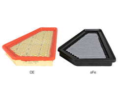 aFe Magnum FLOW OE Replacement Air Filter Cadillac CTS 10-14 V6-3.0L / CTS-V 09-15 V8-6.2L (sc)