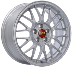 BBS RG-F 16x7 5x100 ET35 Sport Silver Wheel -70mm PFS/Clip Required