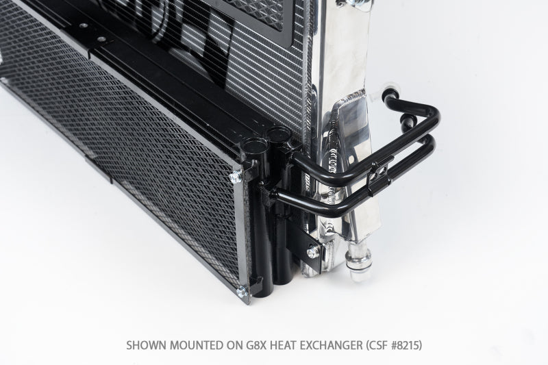 CSF BMW M3/M4 (G8X) Transmission Oil Cooler w/ Rock Guard (view 2)