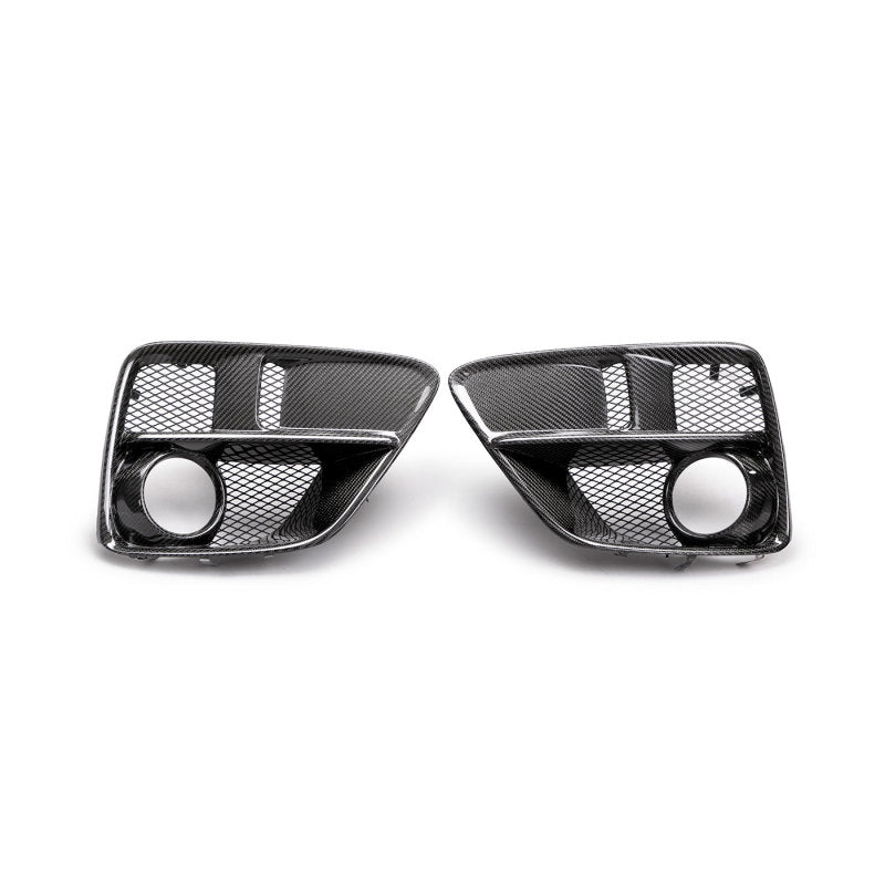 Seibon 15-17 Subaru Impreza WRX/STi Carbon Fiber Fog Light Surrounds (pair) (view 3)