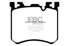 EBC 10+ BMW X5M 4.4 Twin Turbo Yellowstuff Front Brake Pads (view 4)