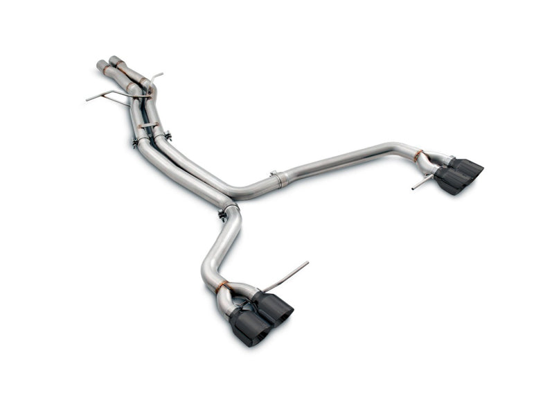AWE Tuning Porsche Macan Touring Edition Exhaust System - Diamond Black 102mm Tips Main image