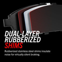 Power Stop 20-26 Audi SQ8 Rear Z17 Evo Ceramic Pad w/Hardware