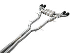 AWE Tuning 2021+ Cadillac CT4-V Blackwing SwitchPath Exhaust - Diamond Black Tips (view 14)