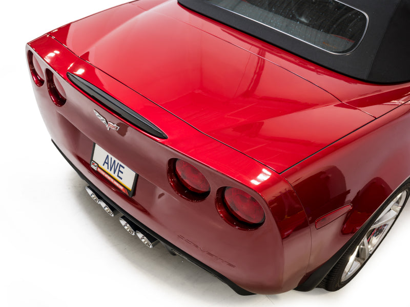 AWE Tuning 09-13 Chevrolet Corvette 6.2L Touring Edition Axle-Back Exhaust w/ Chrome Silver Tips (view 11)