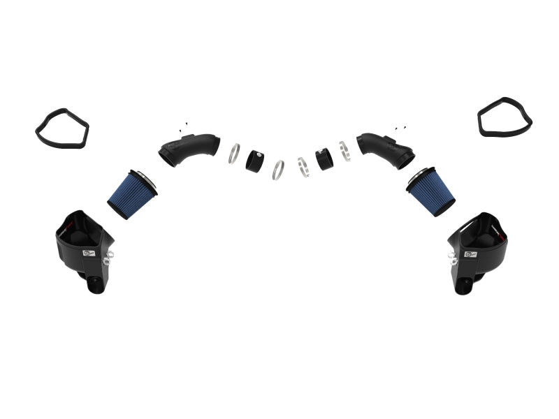 aFe POWER Magnum FORCE Stage-2 Pro 5R Cold Air Intake System 12-19 BMW M5 (F10) / M6 (F12/13) (view 11)