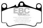 EBC 03-05 Porsche 911 (996) (Cast Iron Rotor only) 3.6 Carrera 4S Yellowstuff Front Brake Pads (view 5)