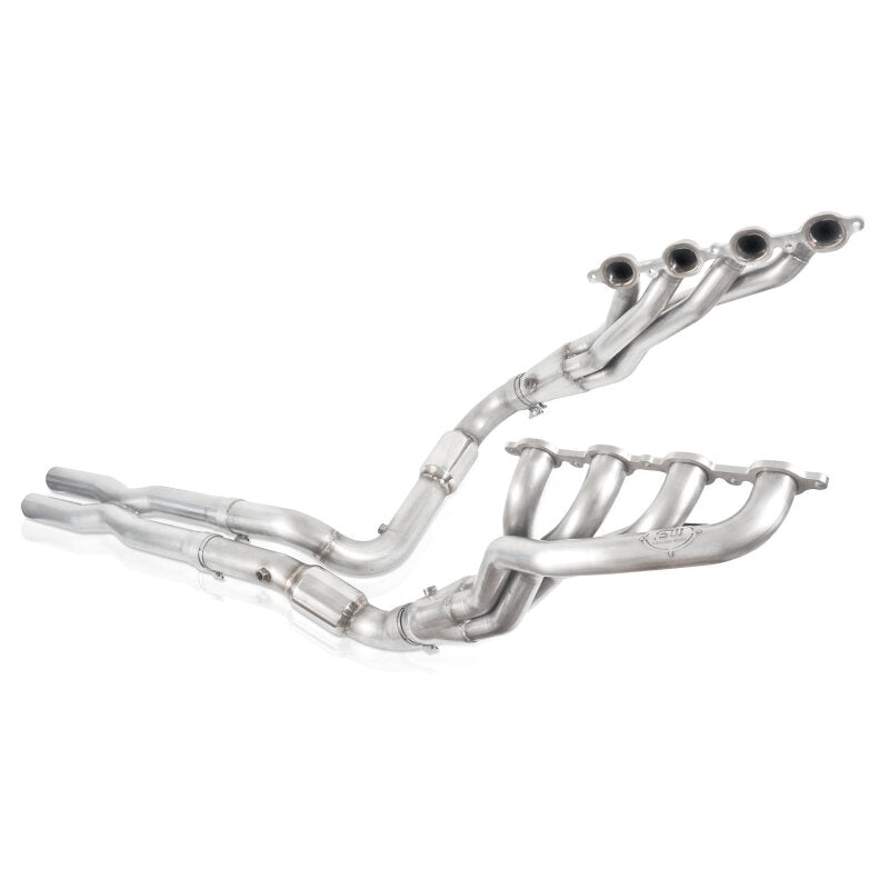 Stainless Works 2014-16 Chevy Silverado/GMC Sierra Headers High-Flow Cats Secondary image