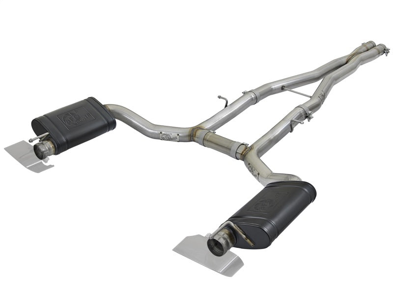 aFe MACH Force-Xp 304 SS Cat-Back Exhaust 15-16 Dodge Challenger V8-5.7L Main image