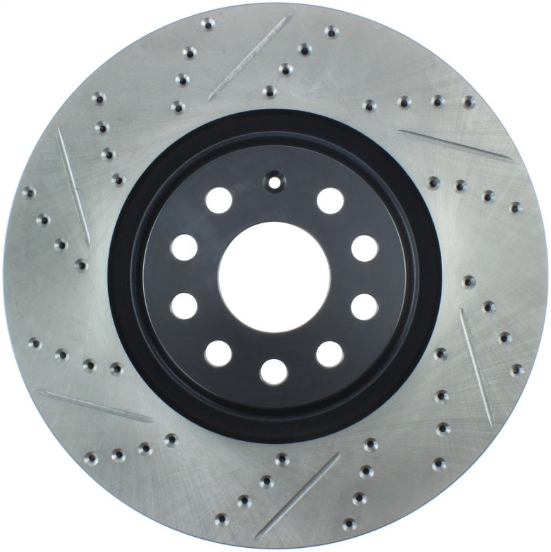 StopTech Slotted & Drilled Sport Brake Rotor (view 3)