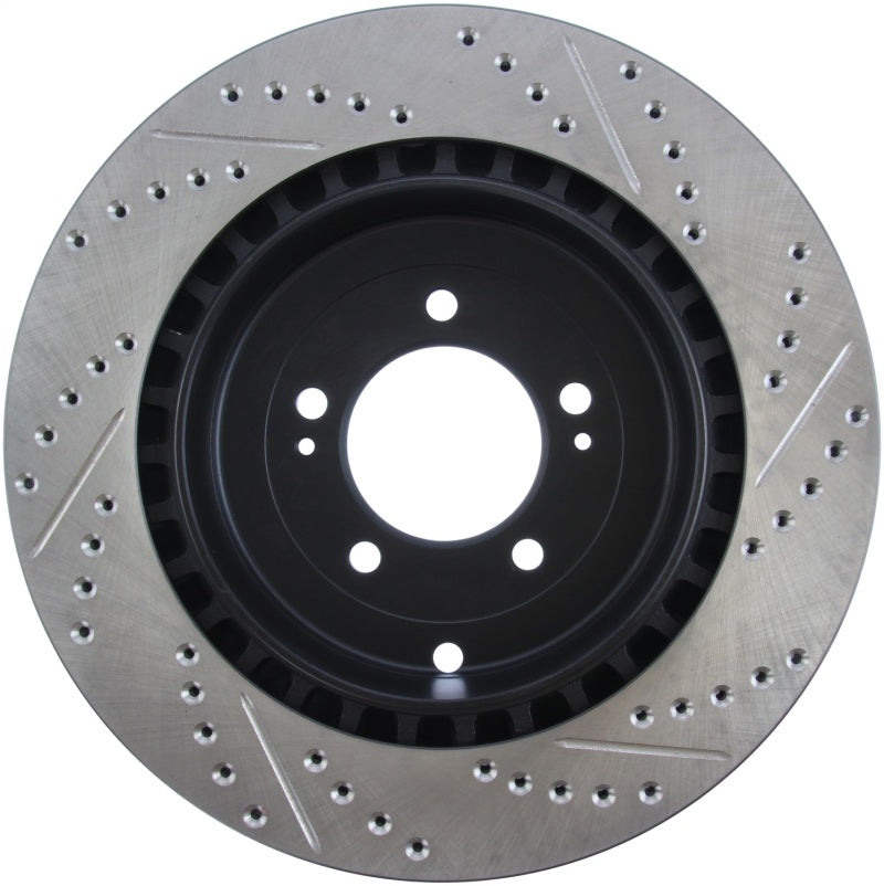 StopTech Slotted & Drilled Sport Brake Rotor (view 4)