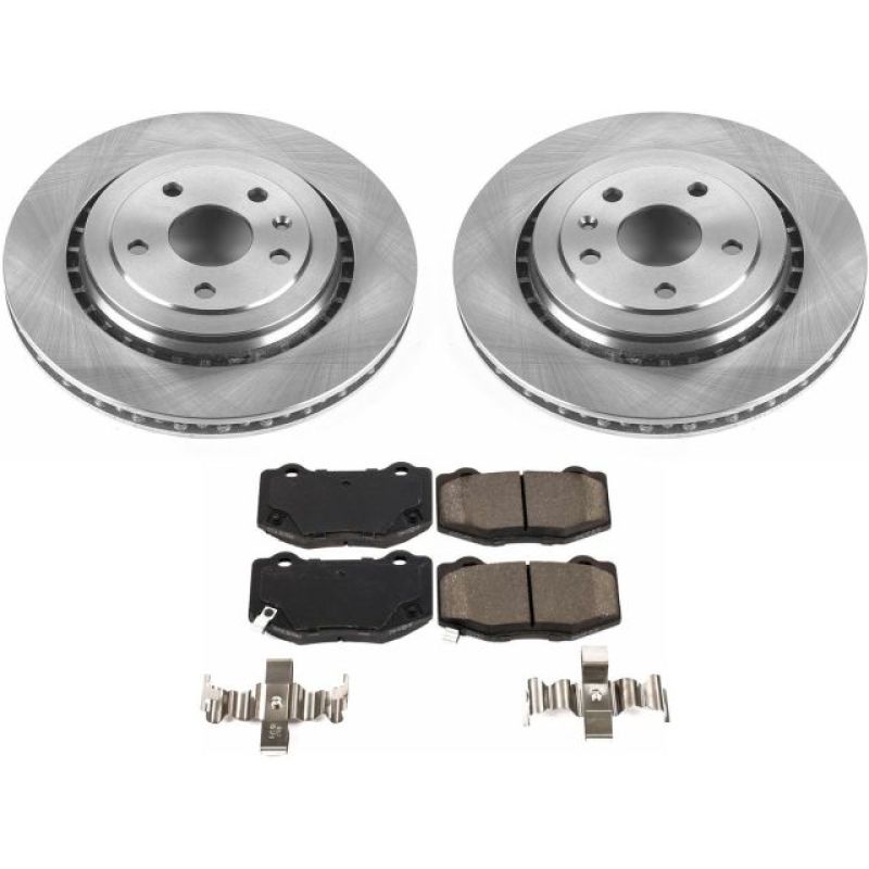 Power Stop 16-18 Cadillac ATS Rear Autospecialty Brake Kit Main image
