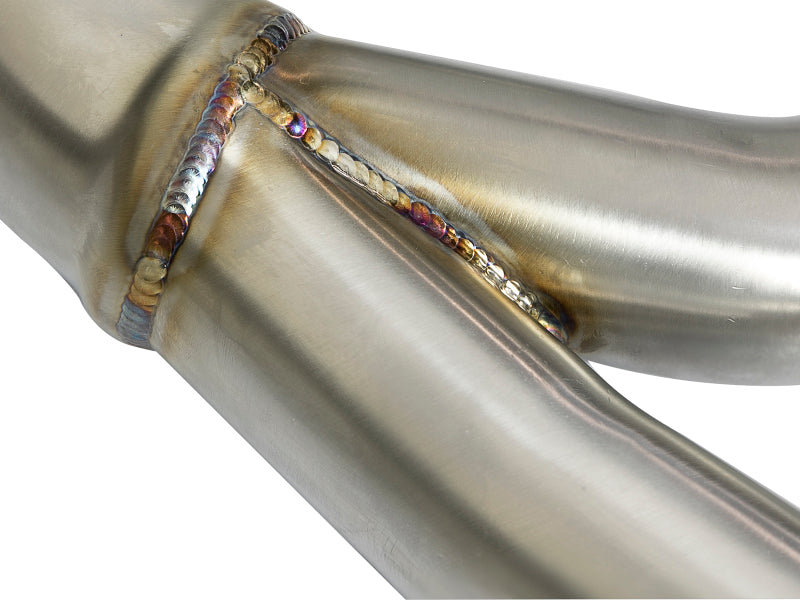 aFe MACH Force-Xp 2-1/2in SS Axle Back Exhaust w/Black Tips 15+ BMW M3/M4 (F80/F82) L6 3.0L (tt) S55 (view 8)
