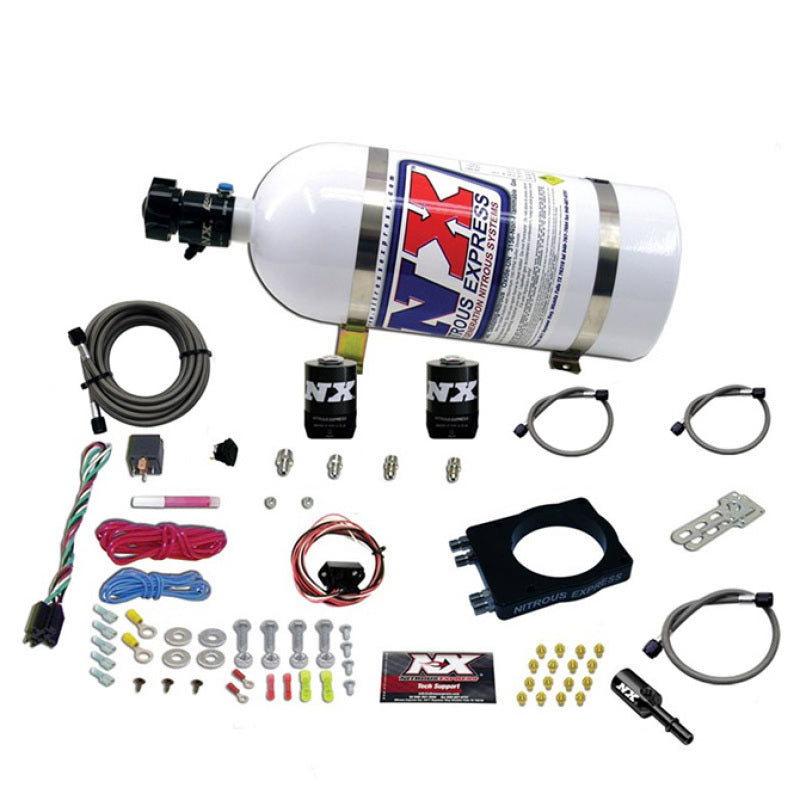 Nitrous Express Dodge Hemi Nitrous Plate Kit (50-400HP) w/10lb Bottle (view 2)